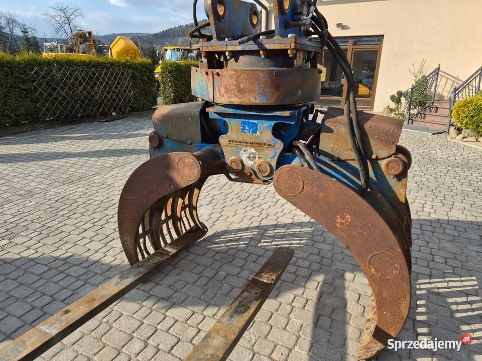 Mc Quaid HH2500 na 2 siłownikach chwytak