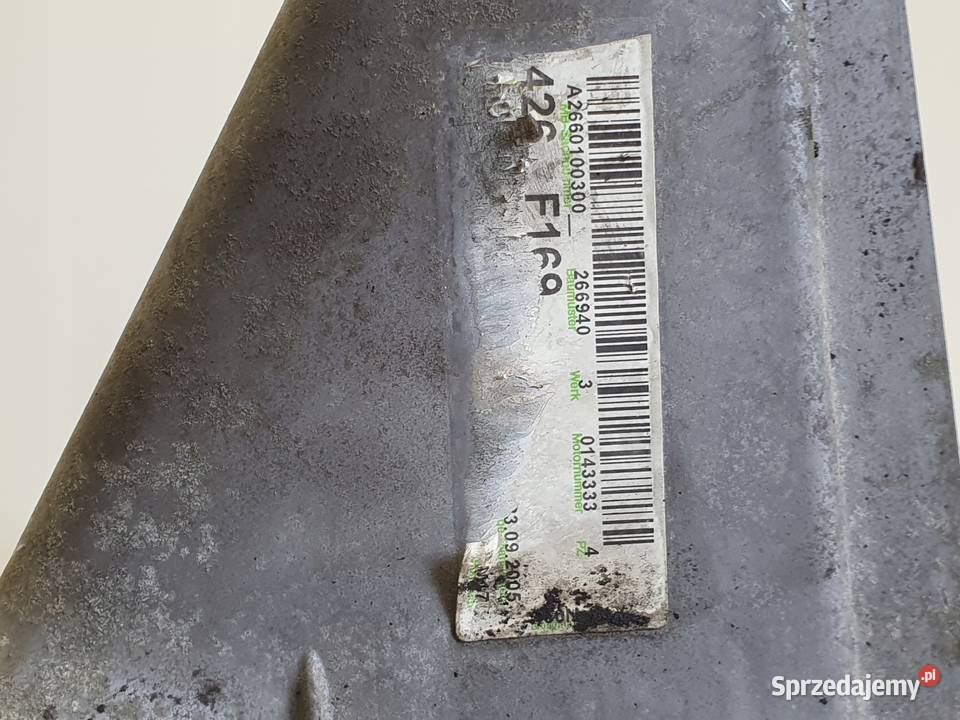 Mercedes W169 15 8V MISKA OLEJOWA oleju Chełm