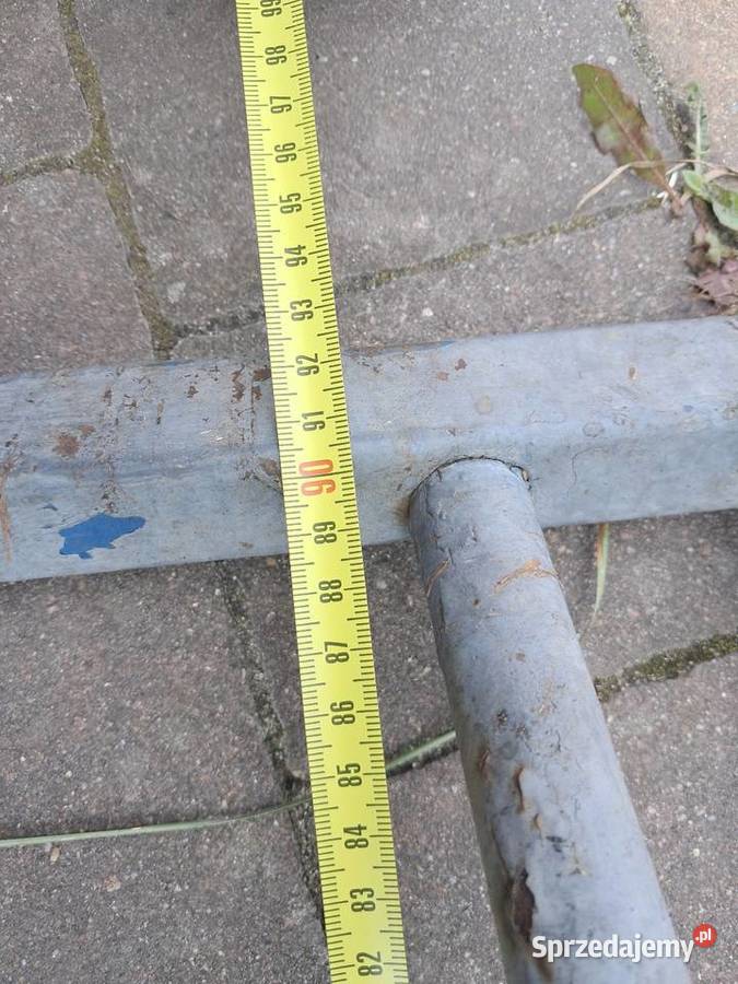 Stojak rowerowy 9 miejsc masywny Zalesie Górne