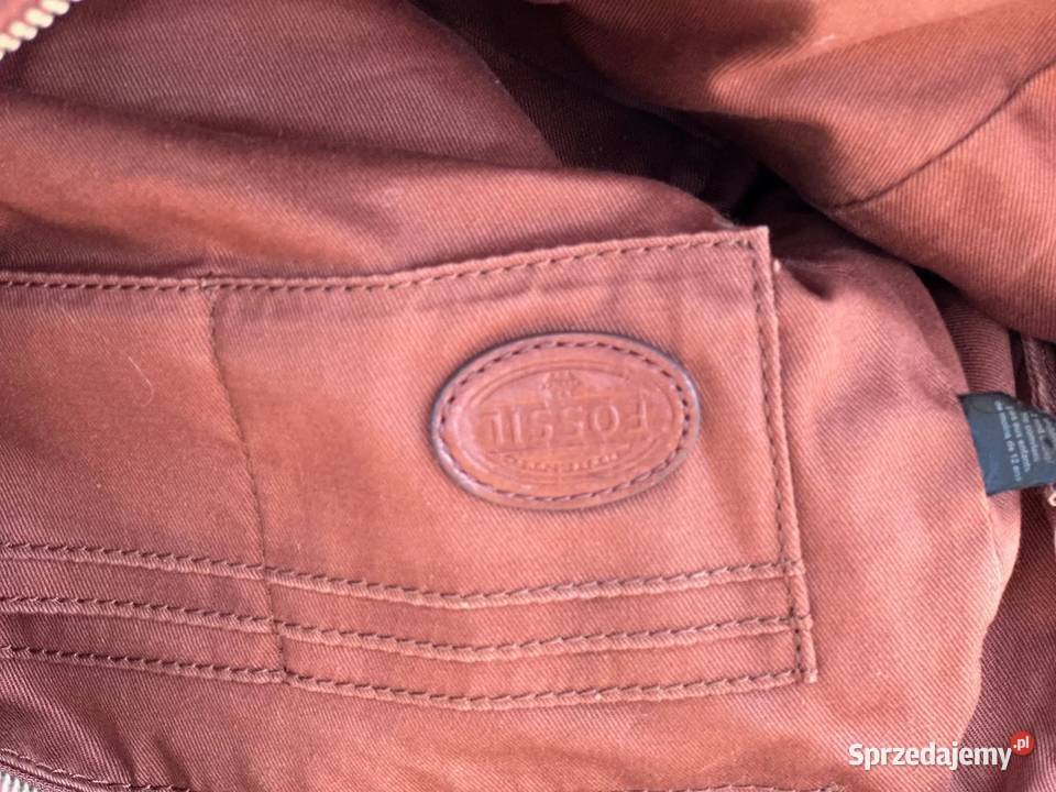 Torebka kuferek Boston Fossil Vintage na ramię Warszawa sprzedam