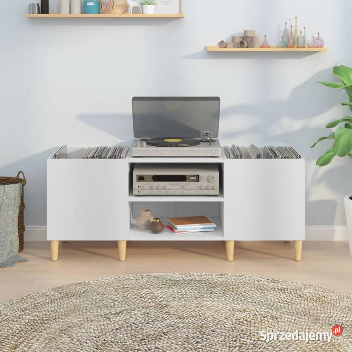 Szafka na płyty biała 121x38x48 materiał mazowieckie Warszawa