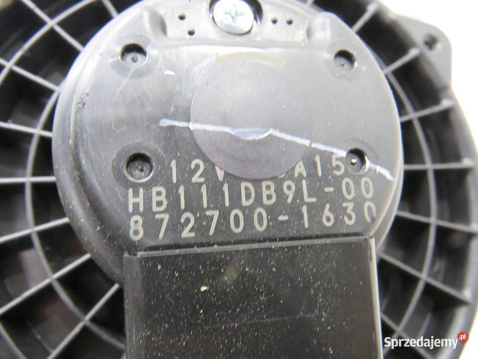 WENTYLATOR DMUCHAWA MAZDA 2 DJ 8727001630 lubelskie