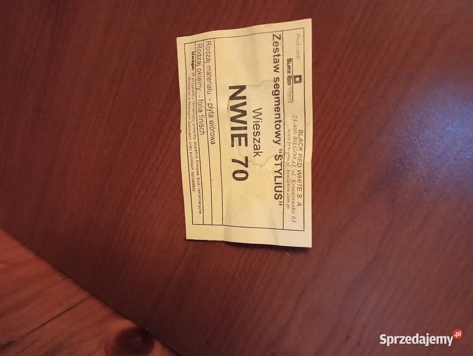 TransportGarderoba zestaw mebli do przedpokoju Jaworzno