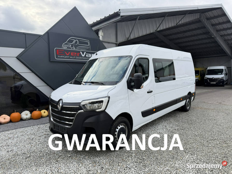 Renault Master L3H2 6 osobowy brygadówka lift klimatyzacja Renault Warszawa