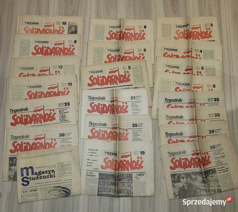 Tygodnik Solidarność pojedyncze numery Gliwice