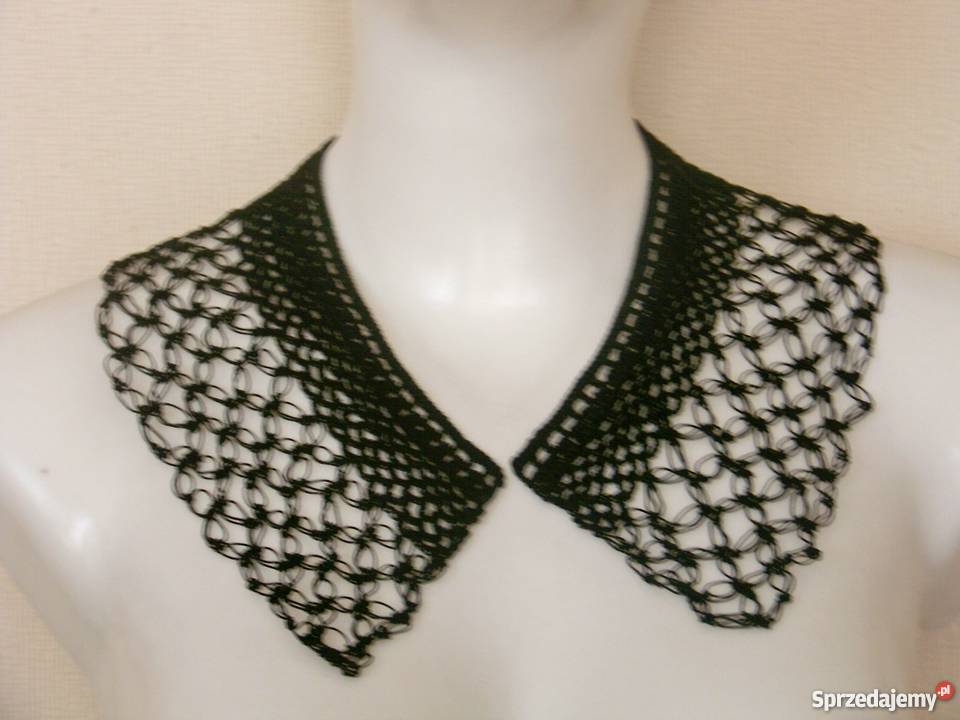 Kołnierzyk Joanna rękodzieło na szydełku Galanteria i dodatki Pawłowice