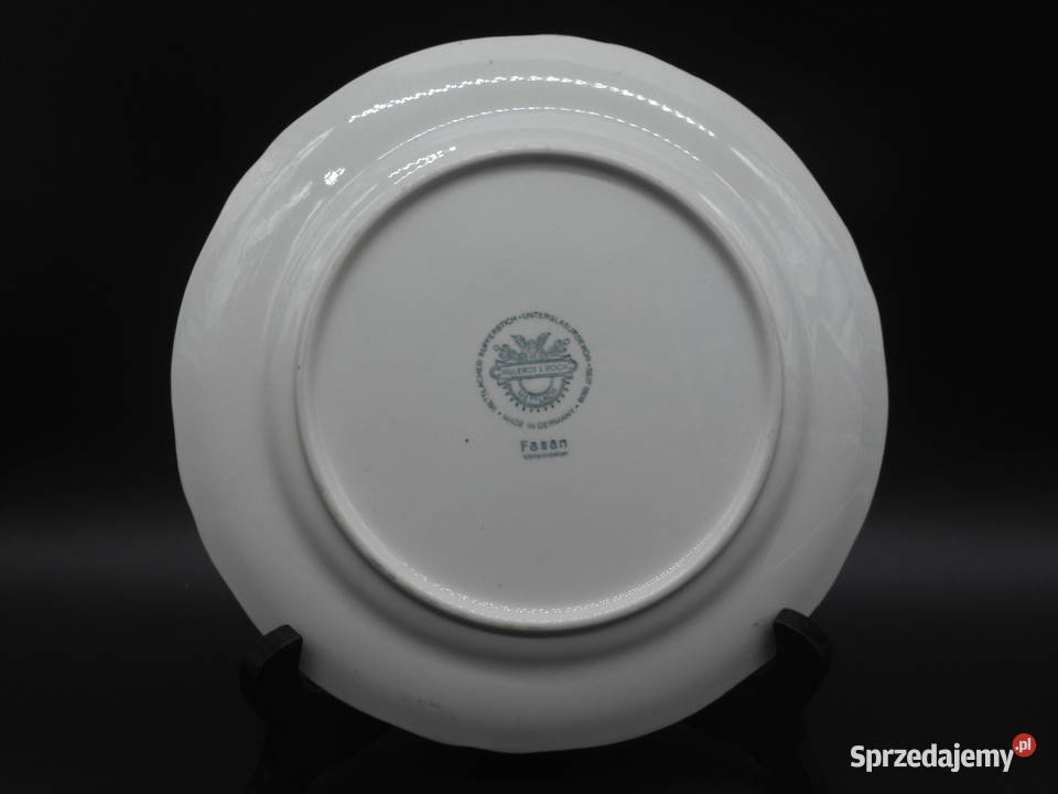 Talerz deserowy Fasan Green firmy Villeroy Boch Raszków