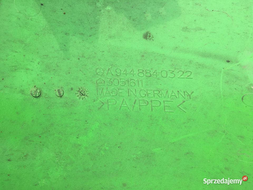 Narożnik Kabiny Axor Prawy 9438840322 Oryginał Maszewo