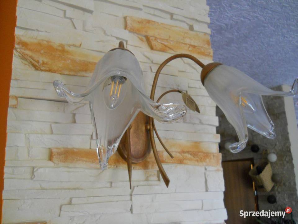 Żyrandol Kinkiet komplet nowy luminex stare Łęczna