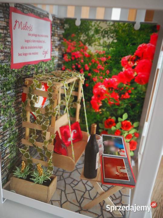 Lampion z ogrodem prezent na ślub rocznicę