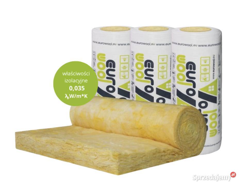 Wełna mineralna szklana Eurowool 0035 0035 50mm łódzkie