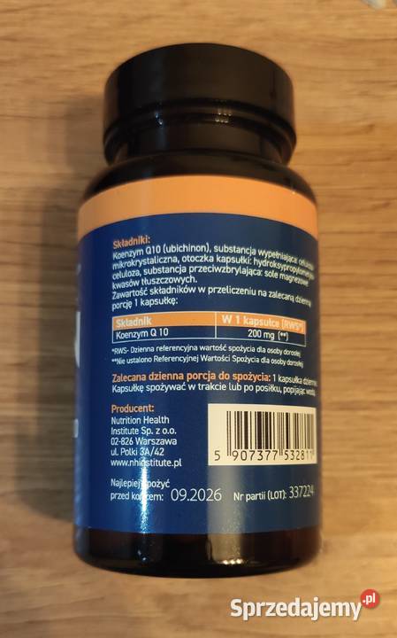 Qten koenzym Q10 200 mg 57 kapsułek opolskie Kluczbork