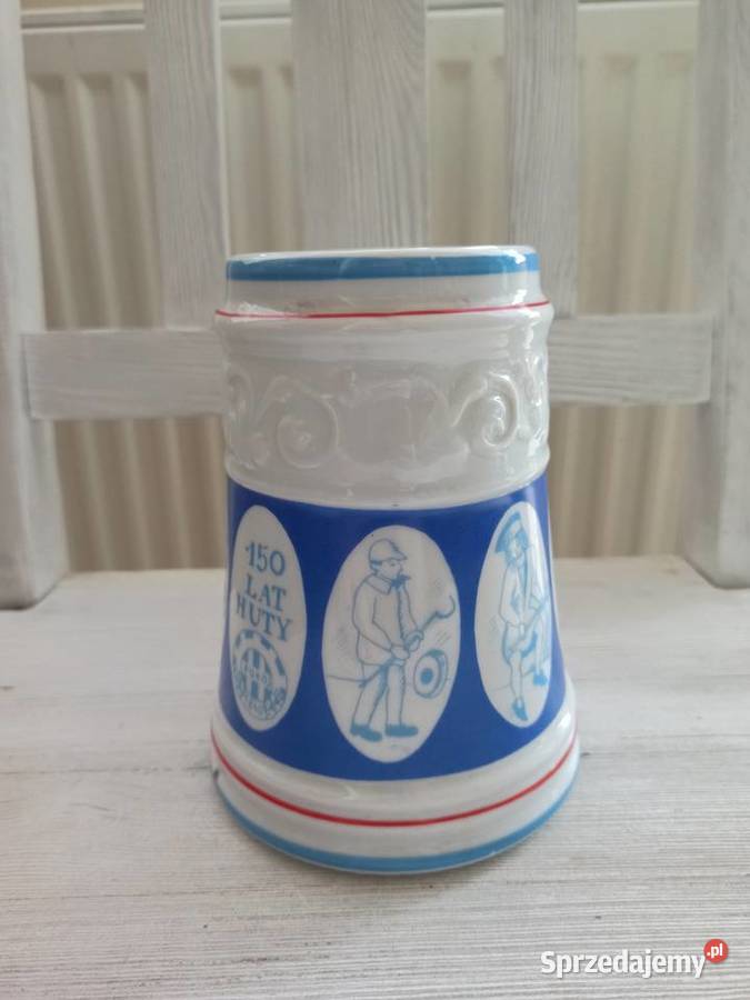 Huta Pokój 150 lat kufel okolicznościowy Bielsko-Biała