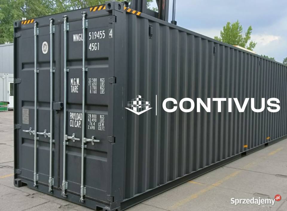 Kontener morski magazynowy nowy 12m 40HC Gdańsk sprzedam