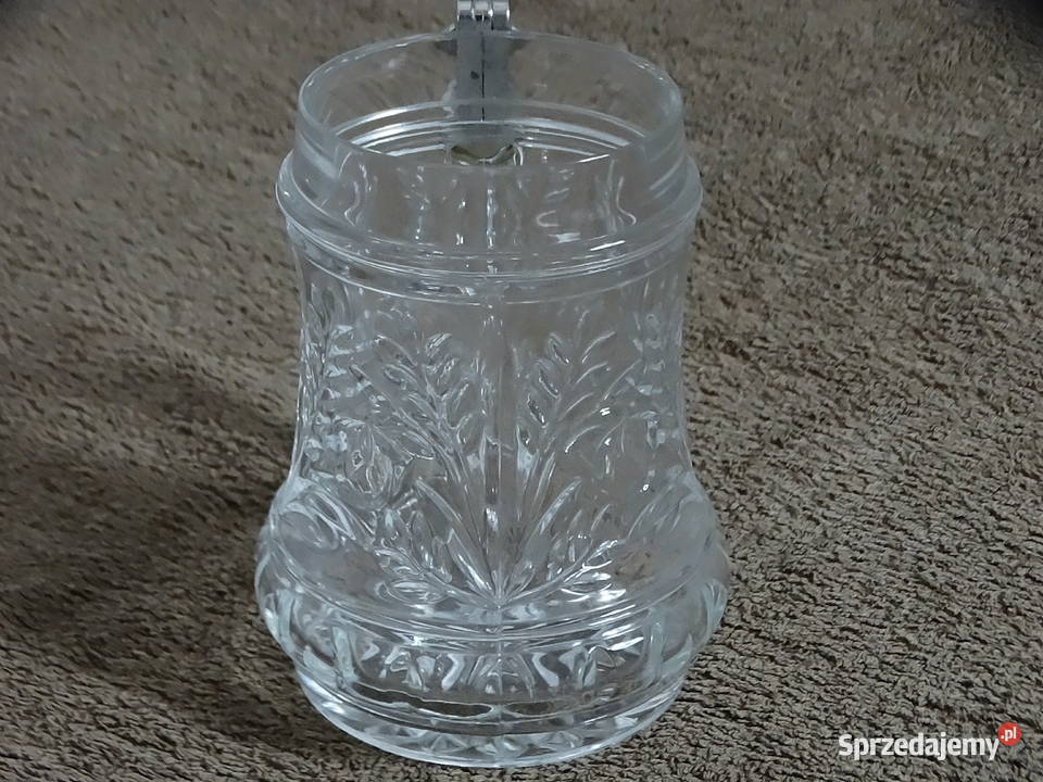 Solidny kufel z cynową klapą BMF Made in W Biłgoraj