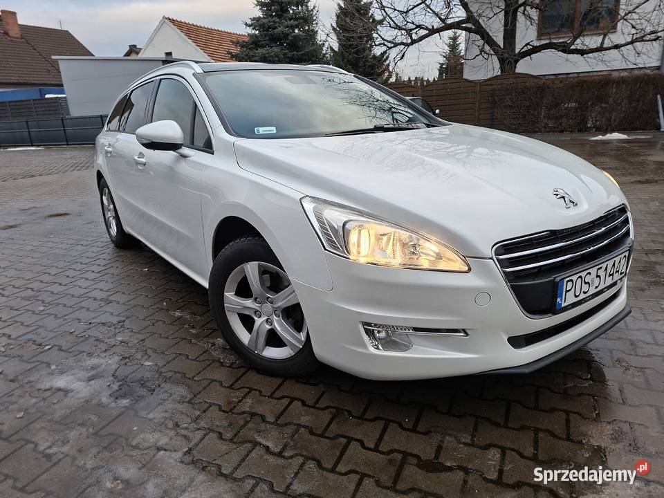 Peugeot 508 I 20 140 Biała Perła Zadbany Niski wielkopolskie Ostrów Wielkopolski