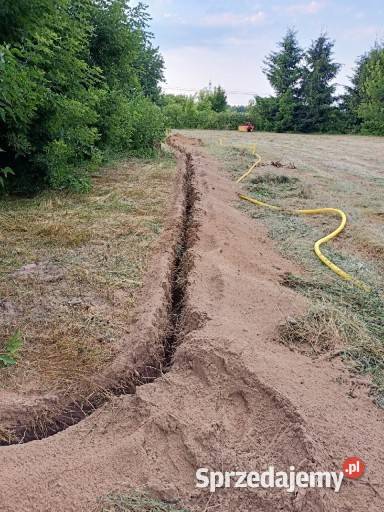 Uslugi minikoparka wozidlo budowlane koparka Brzeg