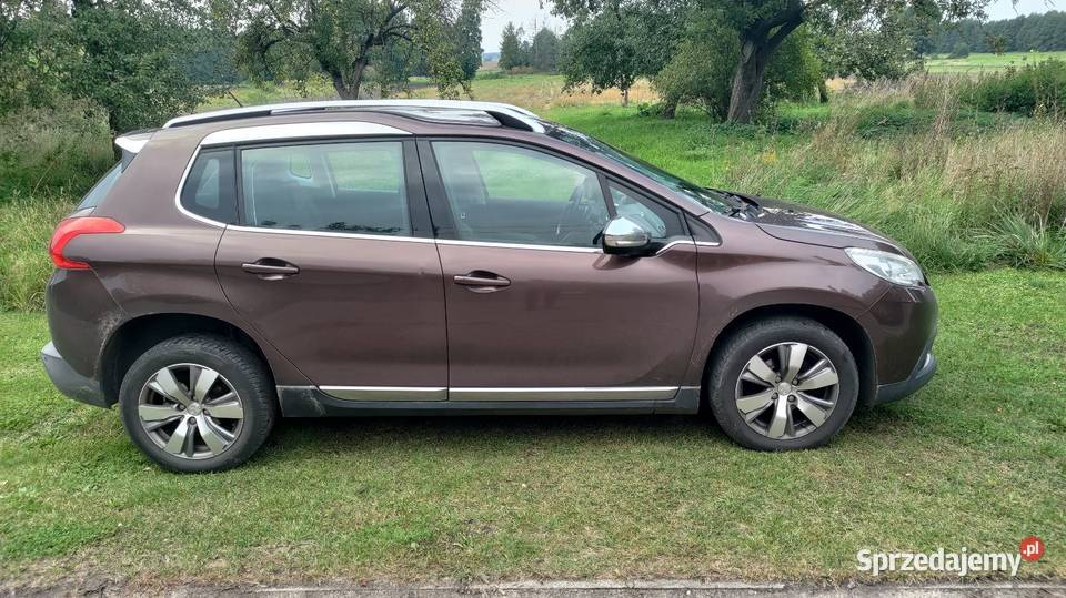 Peugeot 2008 16 eHDi 92 Automat Brązowy Metalik łódzkie Ozorków