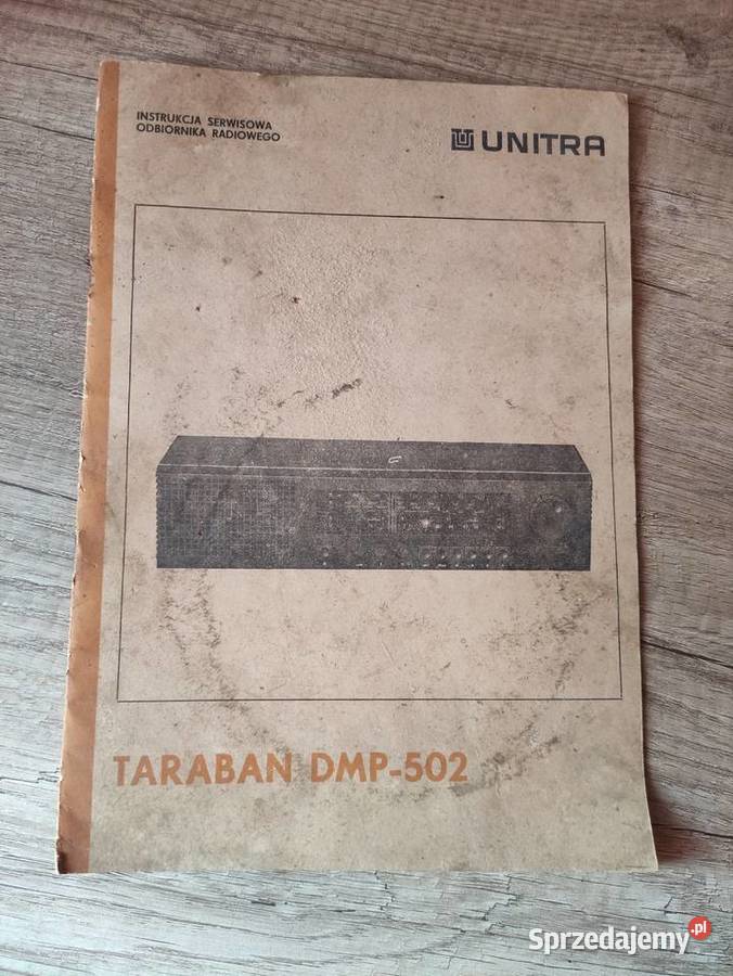 Instrukcja serwisowa radio Unitra Taraban DMP502