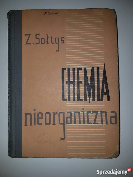 CHEMIA NIEORGANICZNA Z SOŁTYS fa