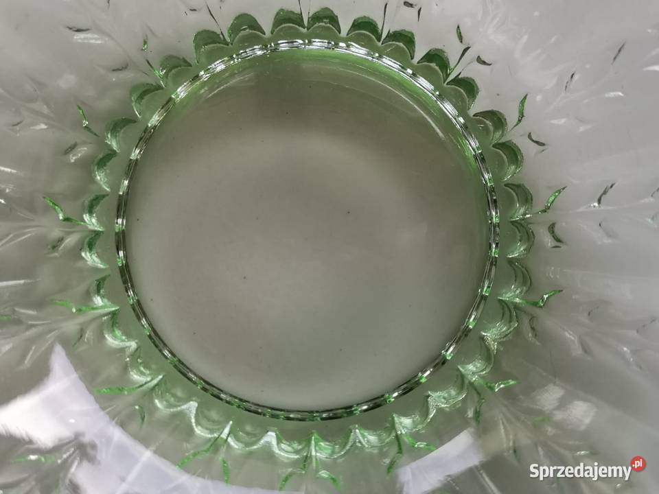 Patera misa zielone szkło Toruń sprzedam