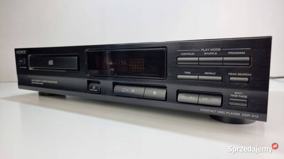 Sony odtwarzacz kompaktowy CD player CDP 213