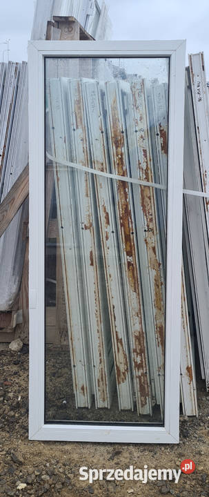 OKNA KacprzaK Witryna 59x155 FIX Używany PCV Siedlce