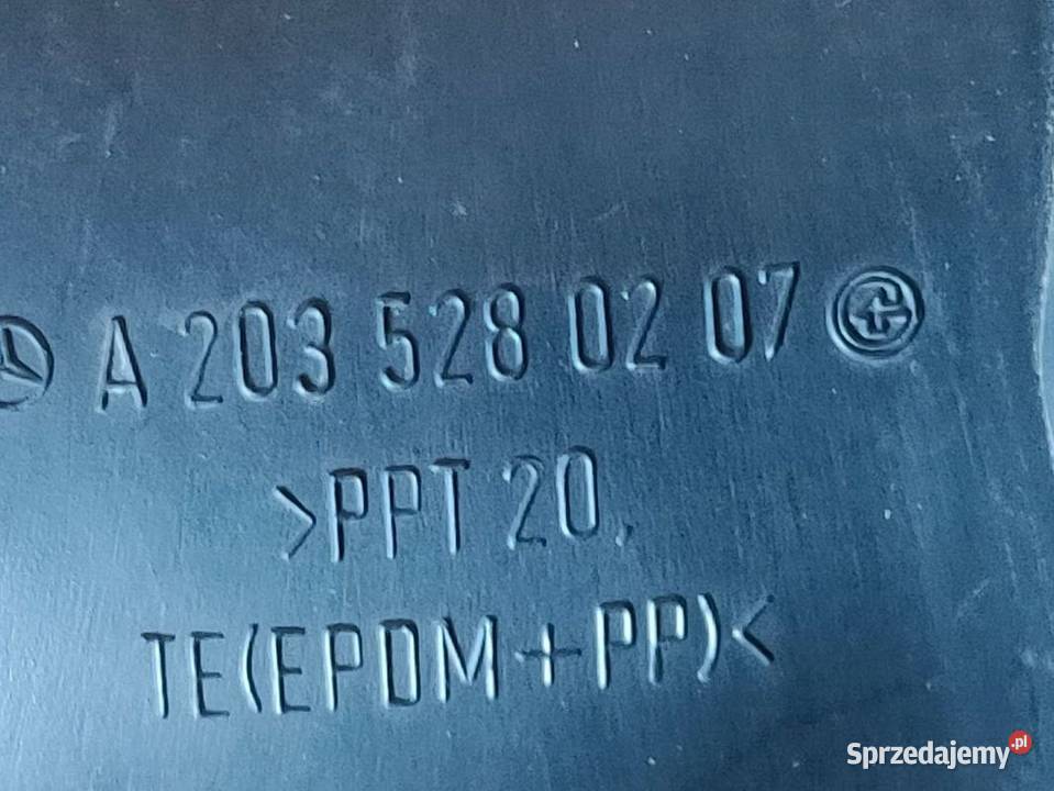 Rura Dolot Powietrza Mercedes W203 Kompresor osobowe Pleszew sprzedam