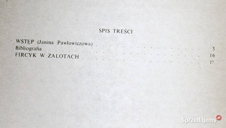 Fircyk w zalotach Franciszek Zabłocki miękka Pozostałe Chełm