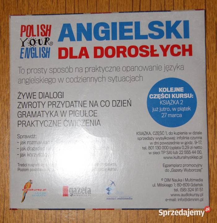 Polish your English Angielski dorosłych 2 CD Parczew