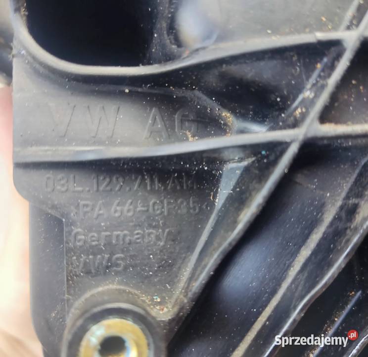 VW KOLEKTOR SSĄCY CFH 03L129711AM 03L128063R Radom sprzedam