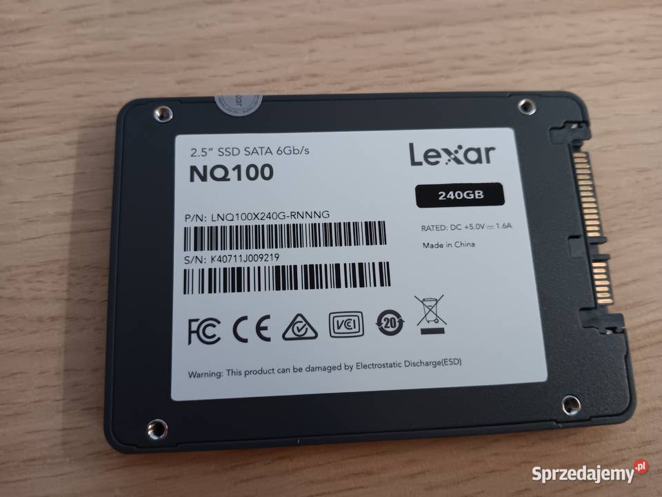 Dysk SSD Lexar NQ100 240 GB Opole sprzedam