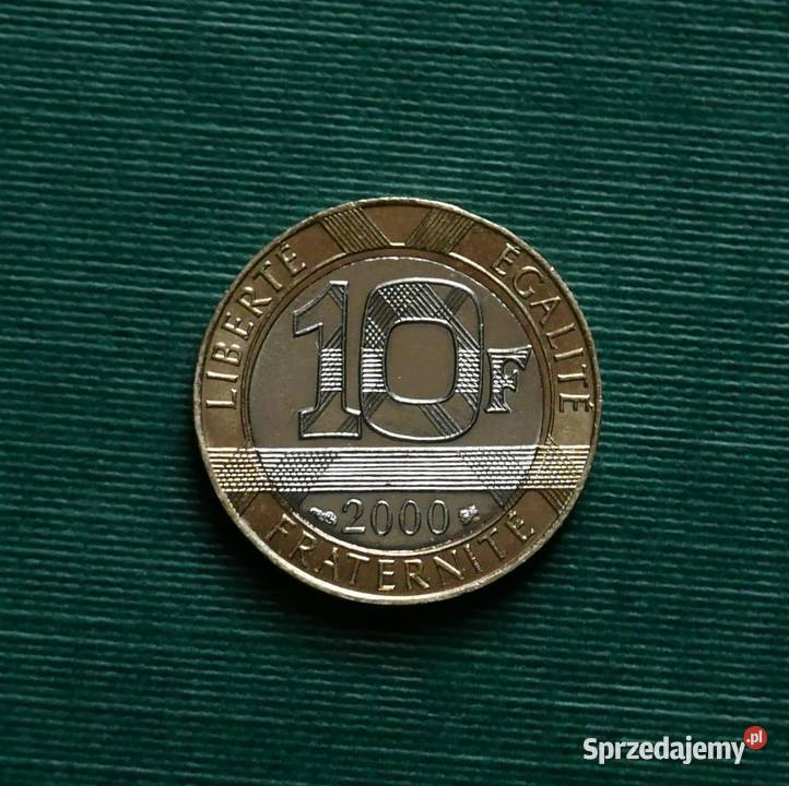 FRANCJA 10 franków 2000r Gliwice