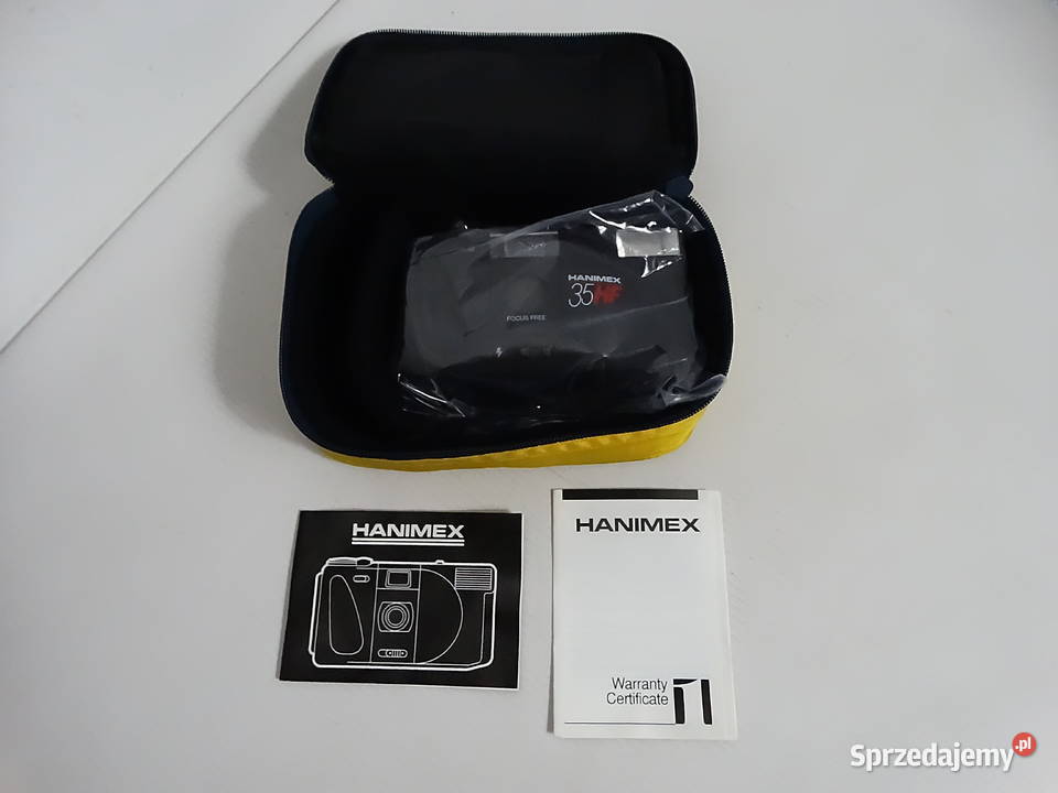 Kultowy aparat Hanimex 35HF SPRAWNY Box lubelskie Biłgoraj sprzedam