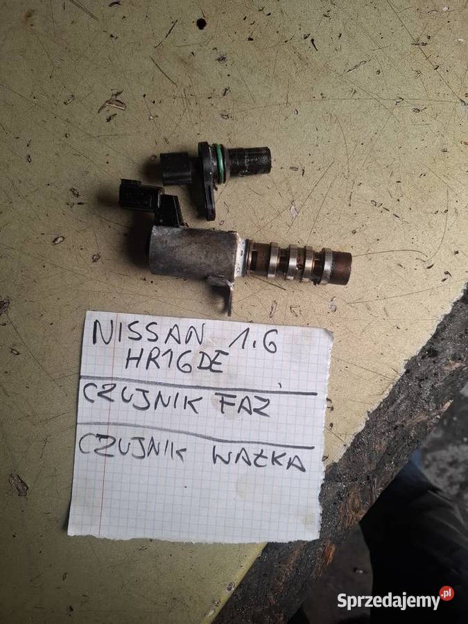 NISSAN QASHQAI 16 HR16DE czujnik walka faz Motoryzacja