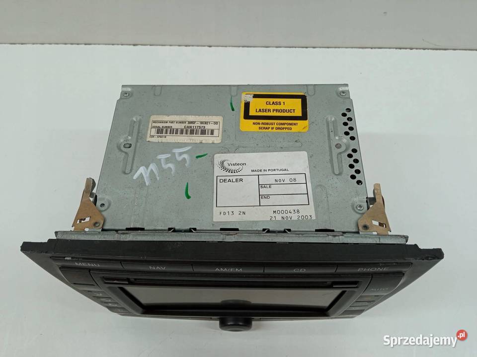 RADIO 3S7T18B988AE Ford Mondeo Mk3 20002006 świętokrzyskie