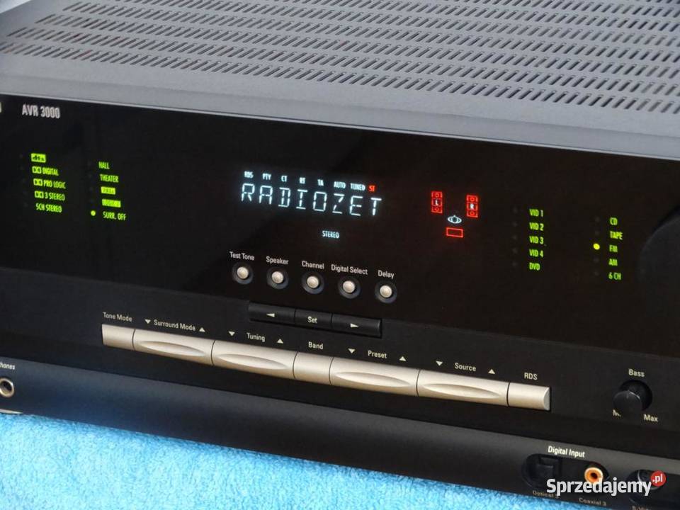 Amplituner HarmanK AVR3000 mocny WYSYŁKA Amplitunery Jasło