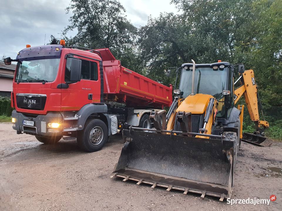 ziemia piasek Transport wywrotka koparko