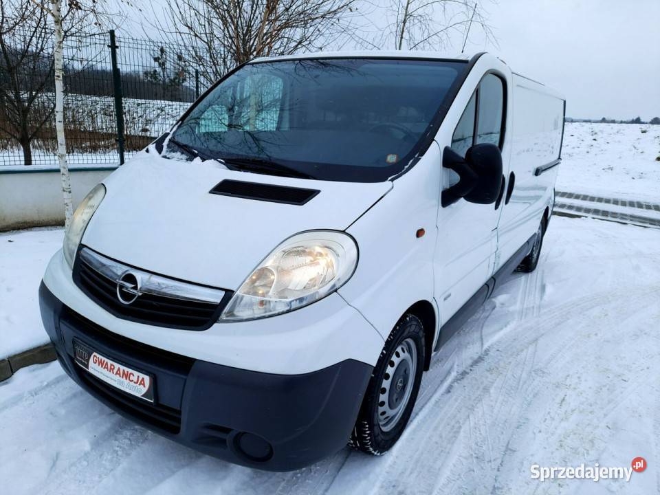 Opel Vivaro 20114 DŁUGI LONG2xDRZWI FV23Rata500 Rok produkcji 2008