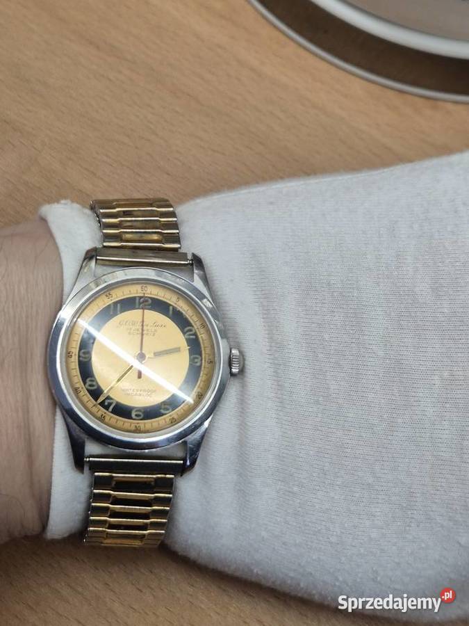 Zegarek vintage GOW De Luxe
