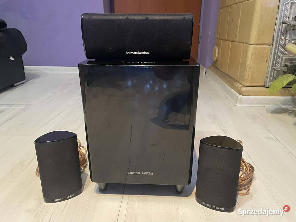 Kino domowe Harman Kardon 51 Subwoofer głośniki Wzmacniacze i pokrewne Siemianowice Śląskie