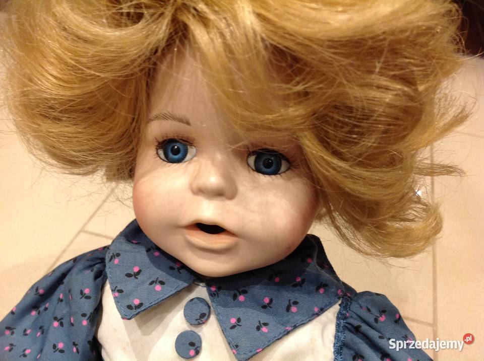 Stara Porcelanowa LALKA DEKO PUPPE 35 Nowa Sól sprzedam