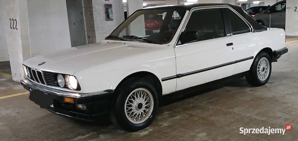 Bmw E30 Baur 1600 Unikat ALPINAWEISS 323I Manual wielkopolskie Pleszew