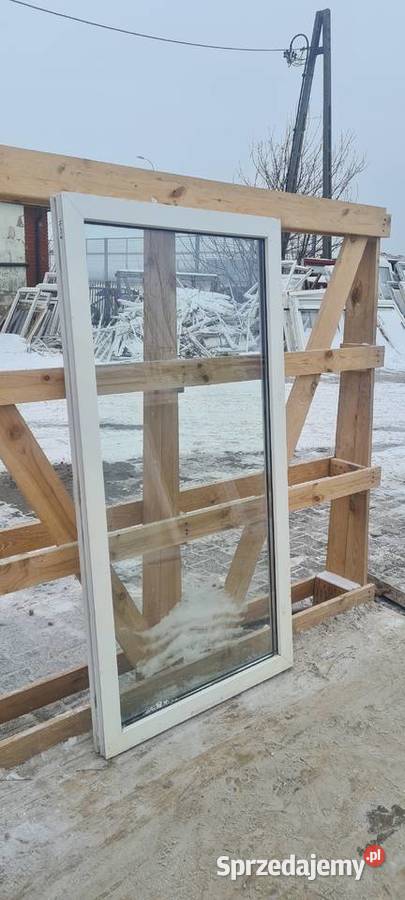 OKNA KacprzaK Witryna 76x148 FIX Używany PCV Siedlce