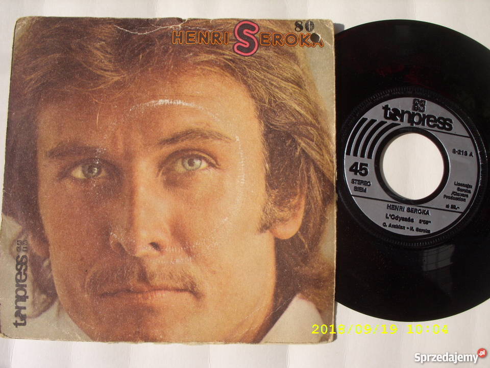 HENRI SEROKA LODYSSEE singiel winyl Wołów