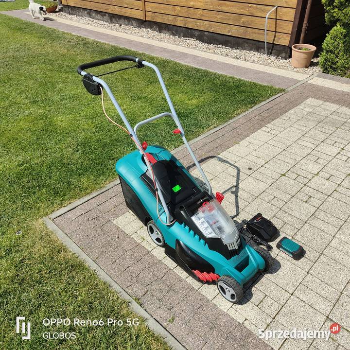 Kosiarka akumulatorowa Bosch Rotak 37Li z koszem Kosiarki akumulatorowe Lubin sprzedam