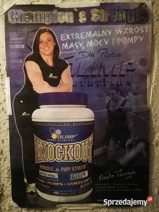 Pkakat mistrzyni świata Anety Florczyk z Warszawa