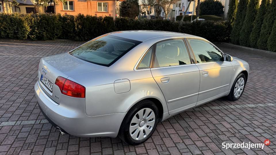 Audi A4 18T 163 Grzane Skóry Bixenon Zadbany autoalarm Tarnowskie Góry
