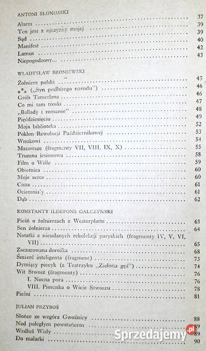 Wiersze polskich poetów współczesnych Ryszard Pozostałe Chełm