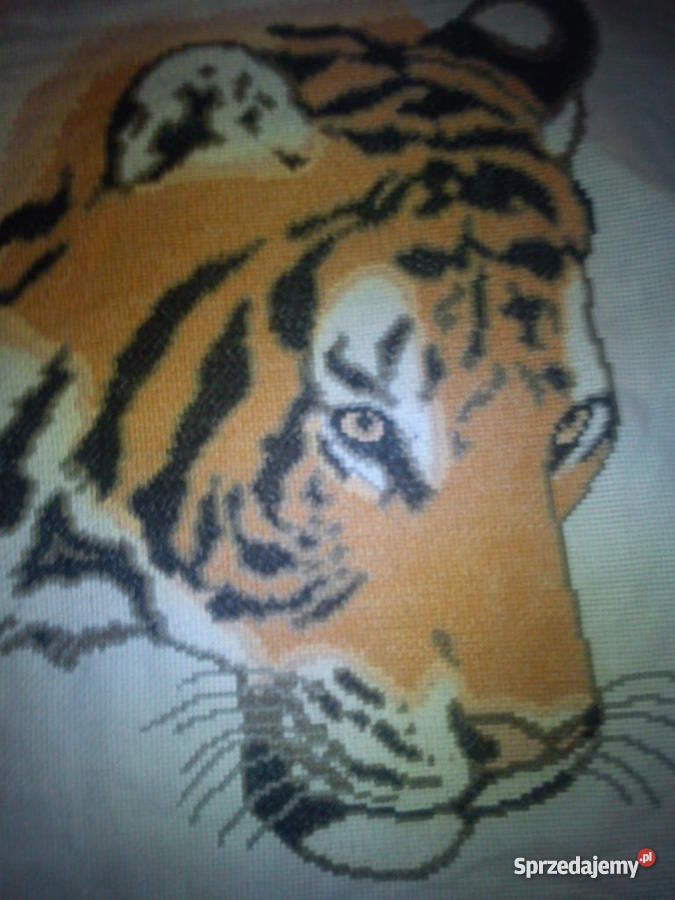 Obrazki wyszywane haftem krzyżykowym